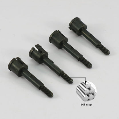 RCAWD Redcat Volcano Upgrades #45 Steel Wheel Stub Axle 4pcs S08064S - D2 - RCAWD