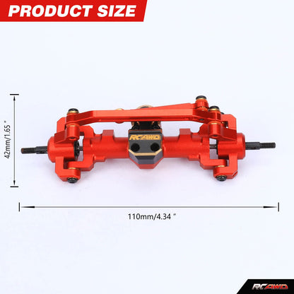 RCAWD RGT 1/24 RCAWD RGT 1/24 RC Crawler upgrades Portal Axle with Center drive shaft