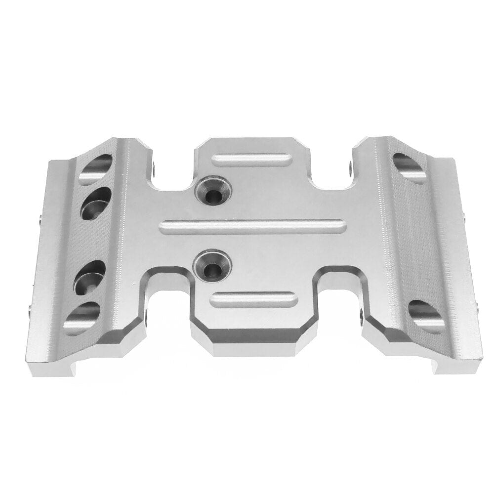 RCAWD RGT 86100 Silver RCAWD RGT 86100 upgrades Center Lower Chassis Plate skid plate