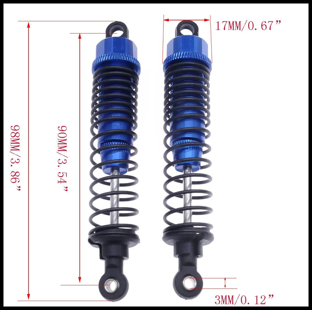 RCAWD RGT 86100 upgrades shock absorber damper oil filled