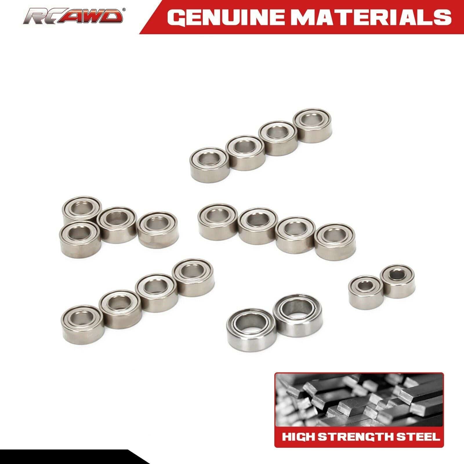 RCAWD SCX24 Ball Bearing full set - RCAWD