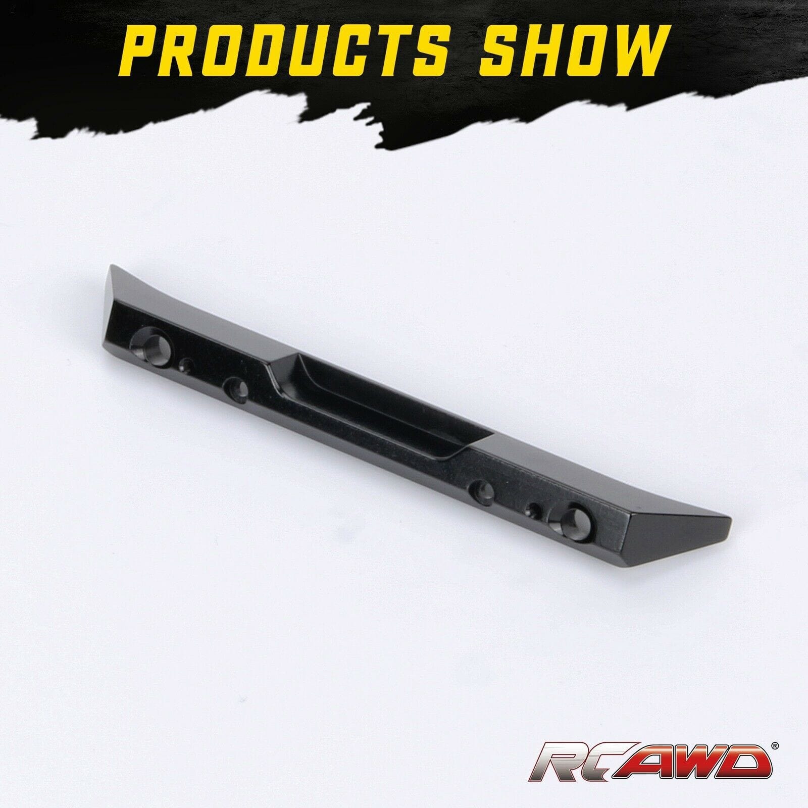 RCAWD SCX24 JEEP aluminium rear bumper with led lights SCX2445 - RCAWD