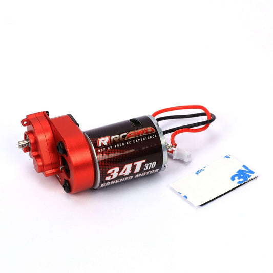 RCAWD SCX24 motor upgrades 370 Motor with metal gearbox combo SCX2551 - RCAWD