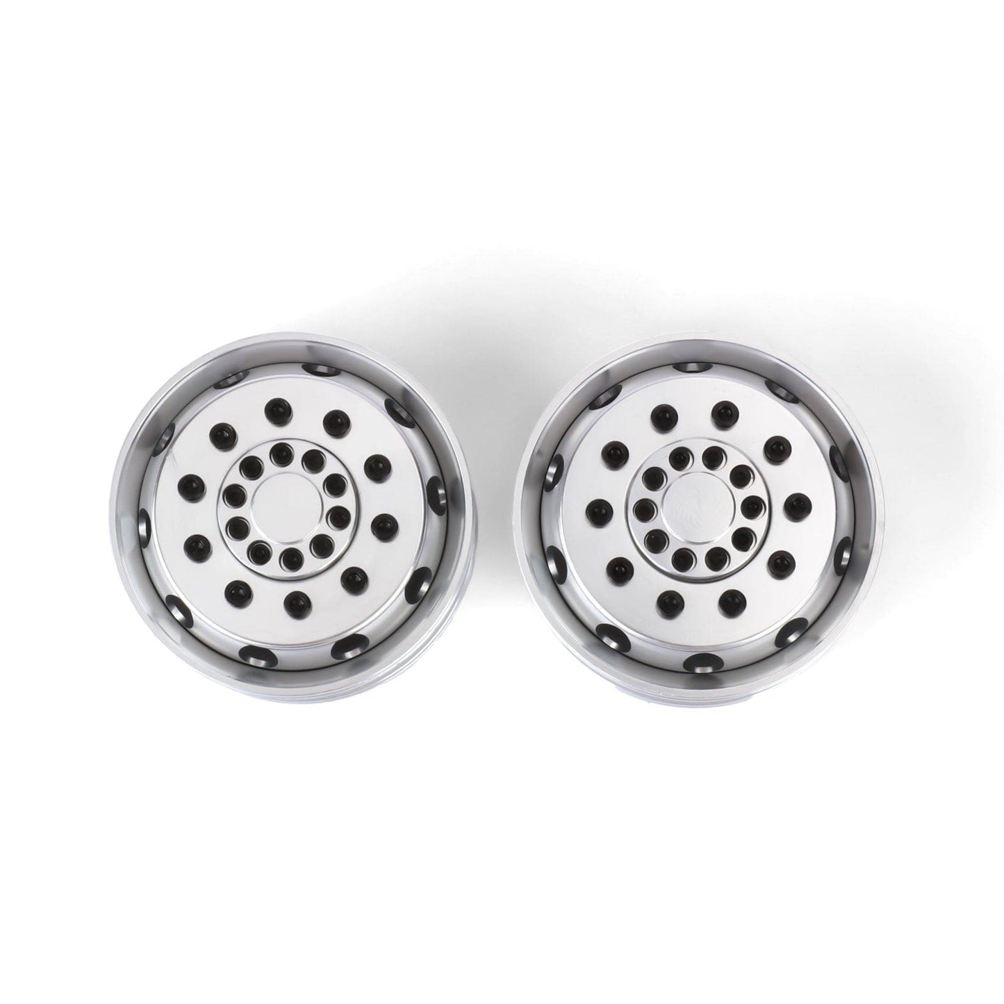 RCAWD Tamiya 1/14 Tractor Truck Series RCAWD Tamiya Tractor Truck Bearing Front Beadlock Wheel Rims 2PCS
