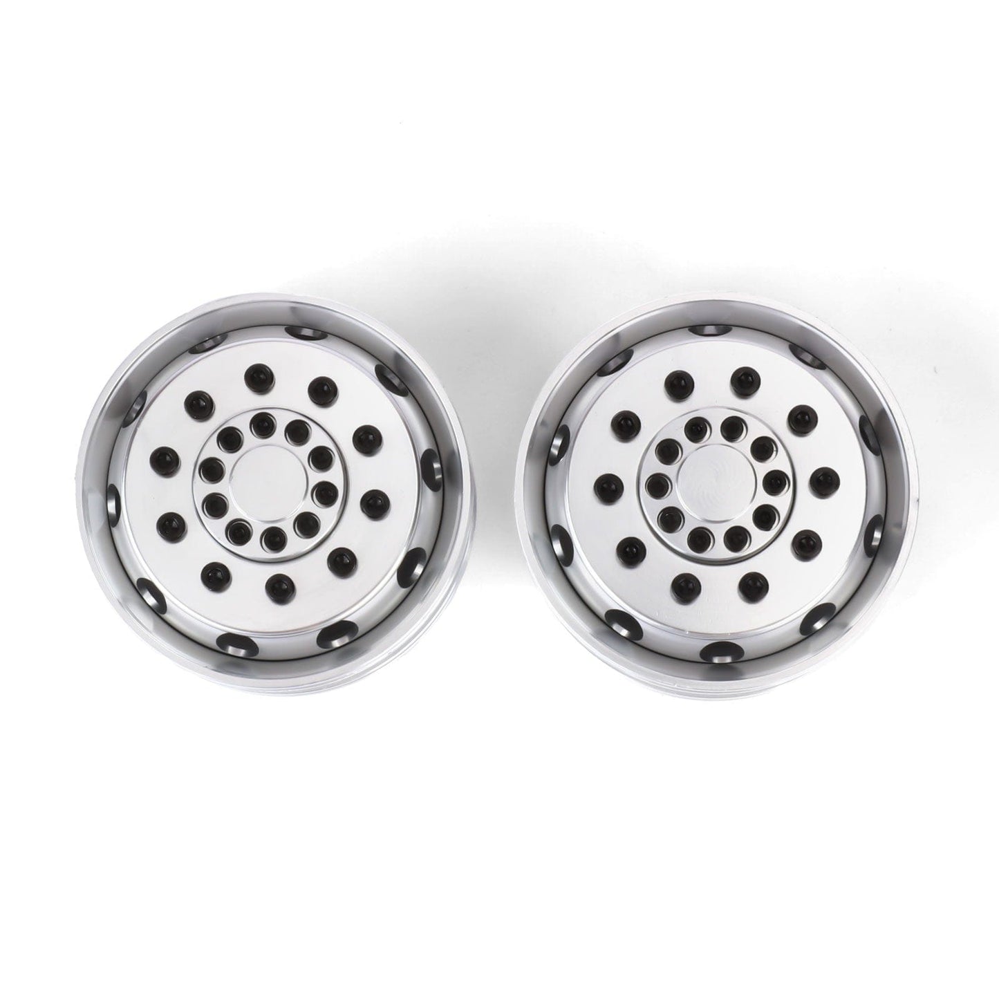 RCAWD Tamiya 1/14 Tractor Truck Series RCAWD Tamiya Tractor Truck H12 Hex hub Front Beadlock Wheel Rims 2PCS