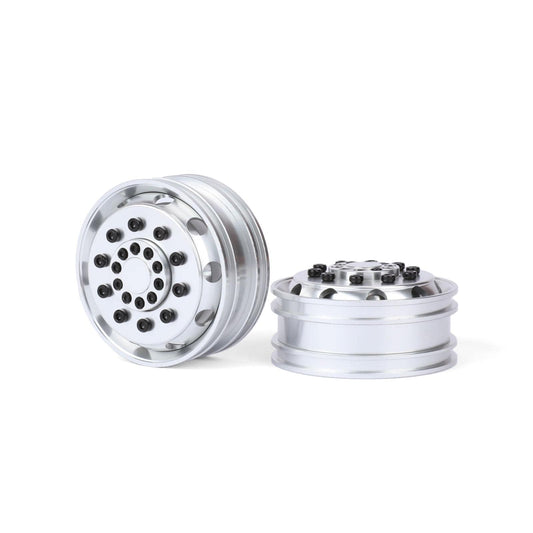 RCAWD Tamiya 1/14 Tractor Truck Series RCAWD Tamiya Tractor Truck H12 Hex hub Front Beadlock Wheel Rims 2PCS