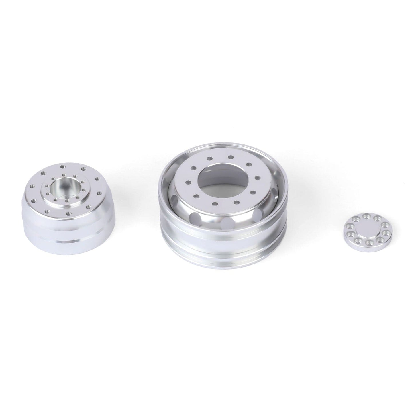 RCAWD Tamiya 1/14 Tractor Truck Series RCAWD Tamiya Tractor Truck H12 Hex hub Front Beadlock Wheel Rims 2PCS