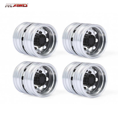 RCAWD Tamiya 1/14 Tractor Truck Series RCAWD Tamiya Tractor Truck Rear Wheel Rims 4PCS