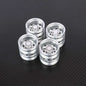 RCAWD Tamiya 1/14 Tractor Truck Series Silver RCAWD Tamiya Tractor Truck Rear Wheel Rims 4PCS