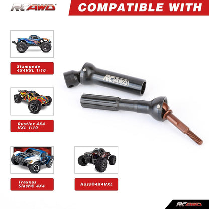 RCAWD Traxxas 1/10 Slash 4X4 Heavy - duty CVD Driveshaft CVA Axles - RCAWD