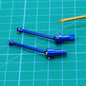 RCAWD Traxxas Latrax Blue / F/R RCAWD  1/18 Traxxas Latrax Aluminium Driveshaft Assembly Set