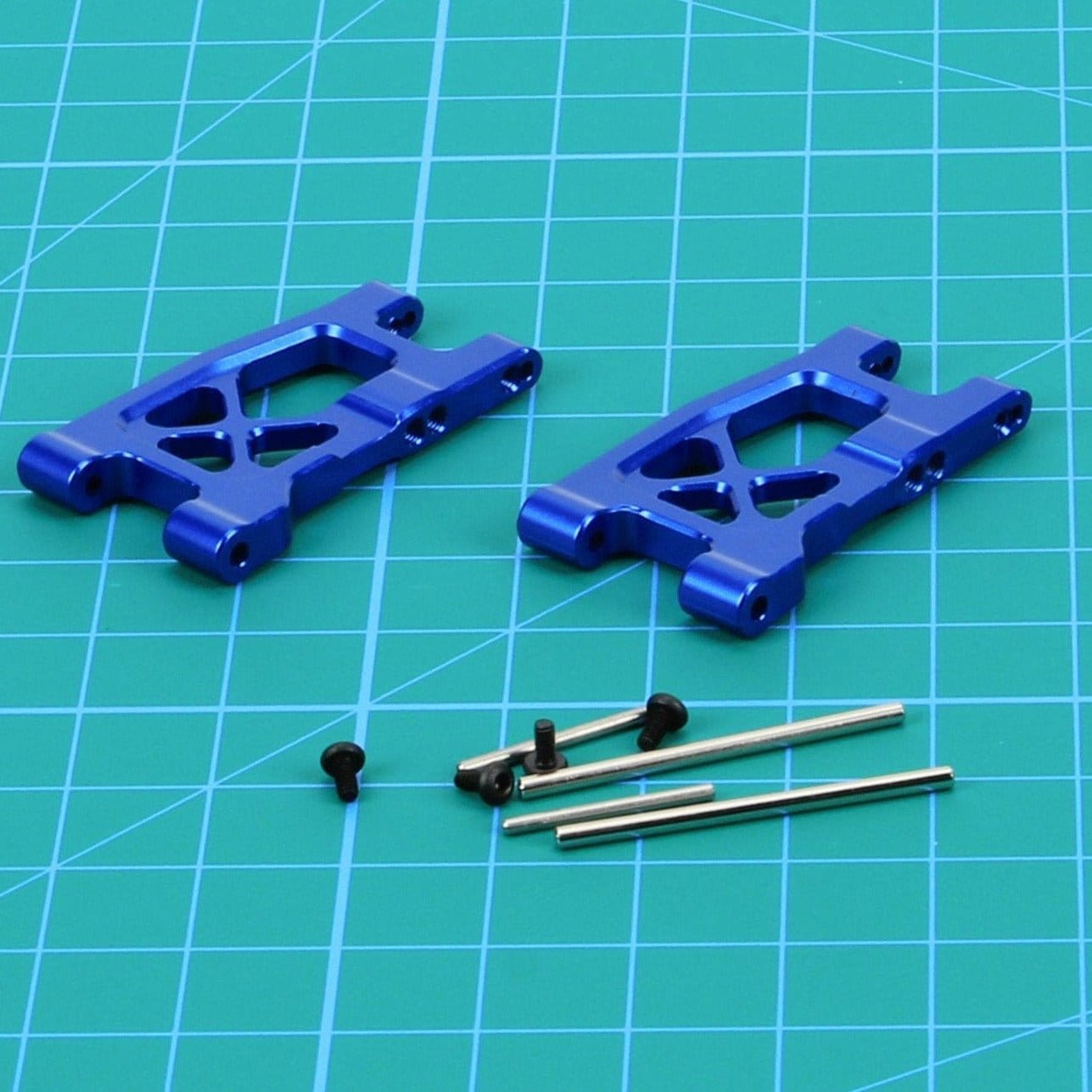 RCAWD Traxxas Latrax Blue / F/R RCAWD  1/18 Traxxas Latrax Aluminium Suspension Arms