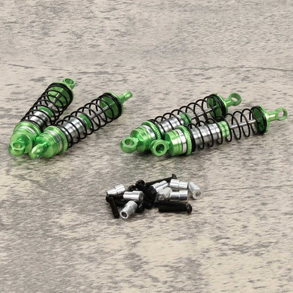 RCAWD Traxxas Latrax Green / 4pcs RCAWD 1/18 Traxxas Latrax 65mm Oil-filled Shock Absorber