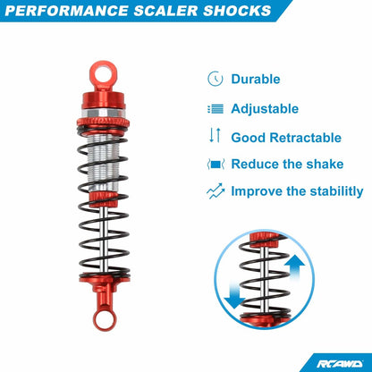 RCAWD Traxxas Latrax RCAWD 1/18 Traxxas Latrax 65mm Oil-filled Shock Absorber