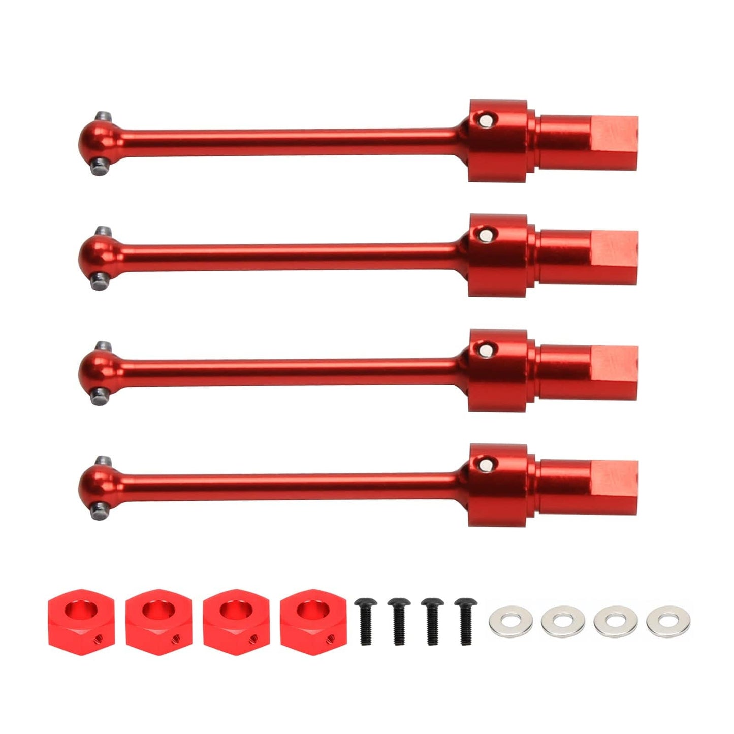 RCAWD Traxxas Latrax RCAWD  1/18 Traxxas Latrax Aluminium Driveshaft Assembly Set