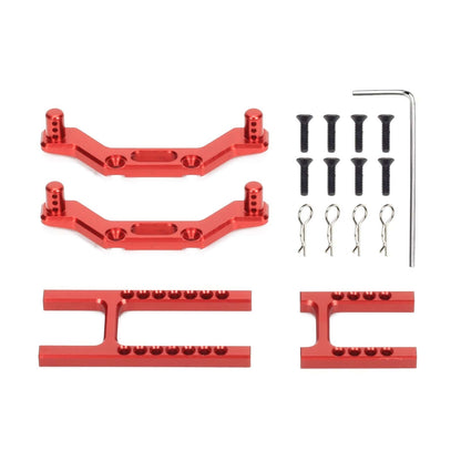 RCAWD Traxxas Latrax RCAWD  1/18 Traxxas Latrax Aluminium Front Rear Body Mounts