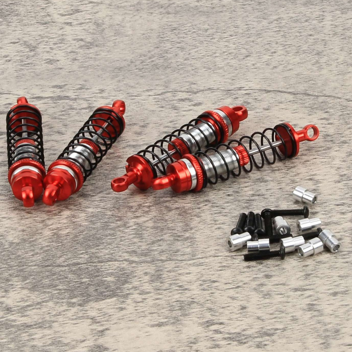 RCAWD Traxxas Latrax RCAWD Oil-filled Assembled with Springs Shocks 2pcs for 1/18 Traxxas Latrax Upgrades