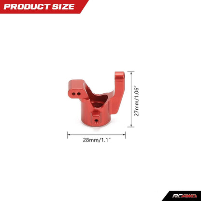 RCAWD Traxxas Latrax RCAWD RC Aluminum Carriers Stub Axle 2pcs for 1/18 Traxxas Upgrade Parts