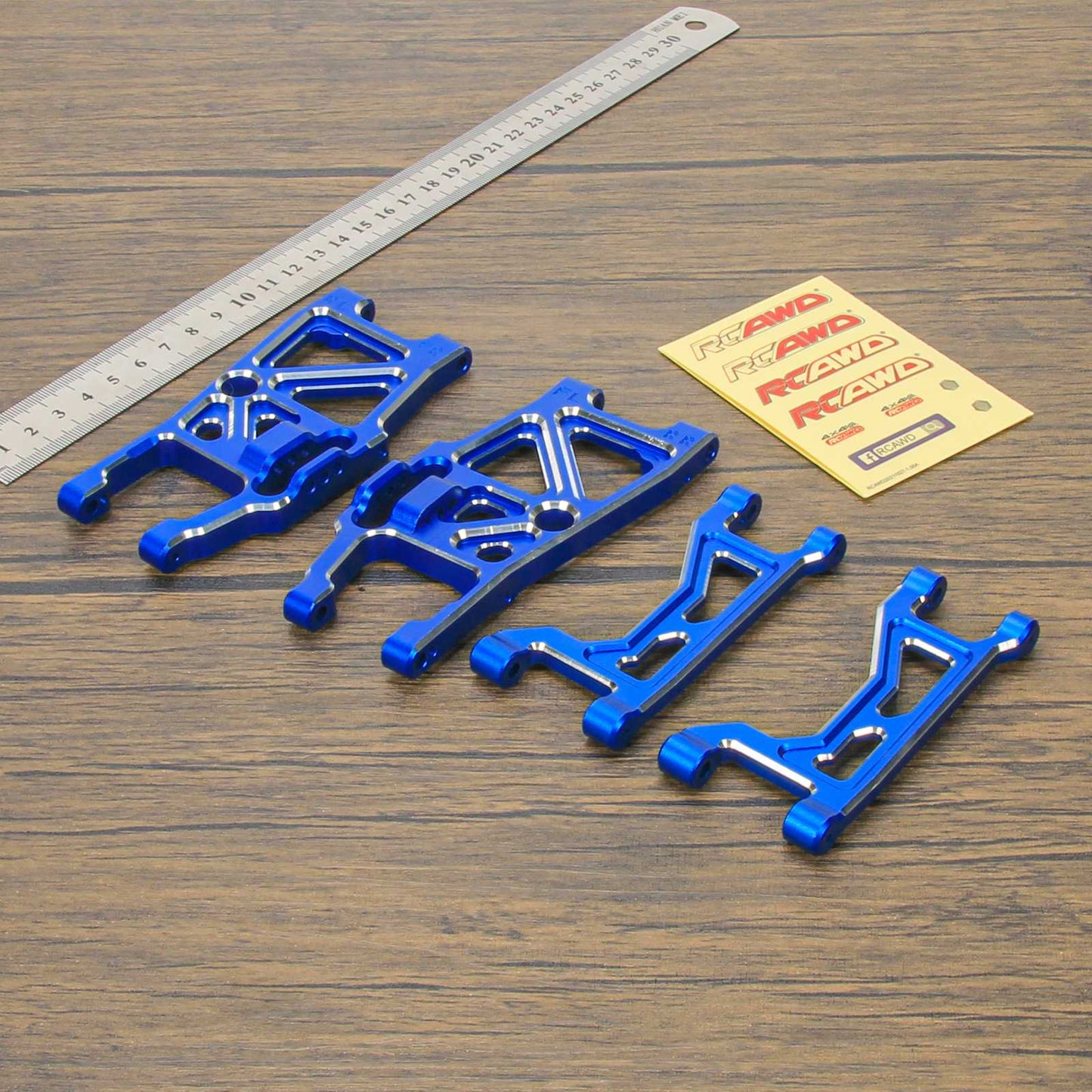 RCAWD TRAXXAS MAXX Blue RCAWD Maxx Aluminium Suspension arms 8999 8998