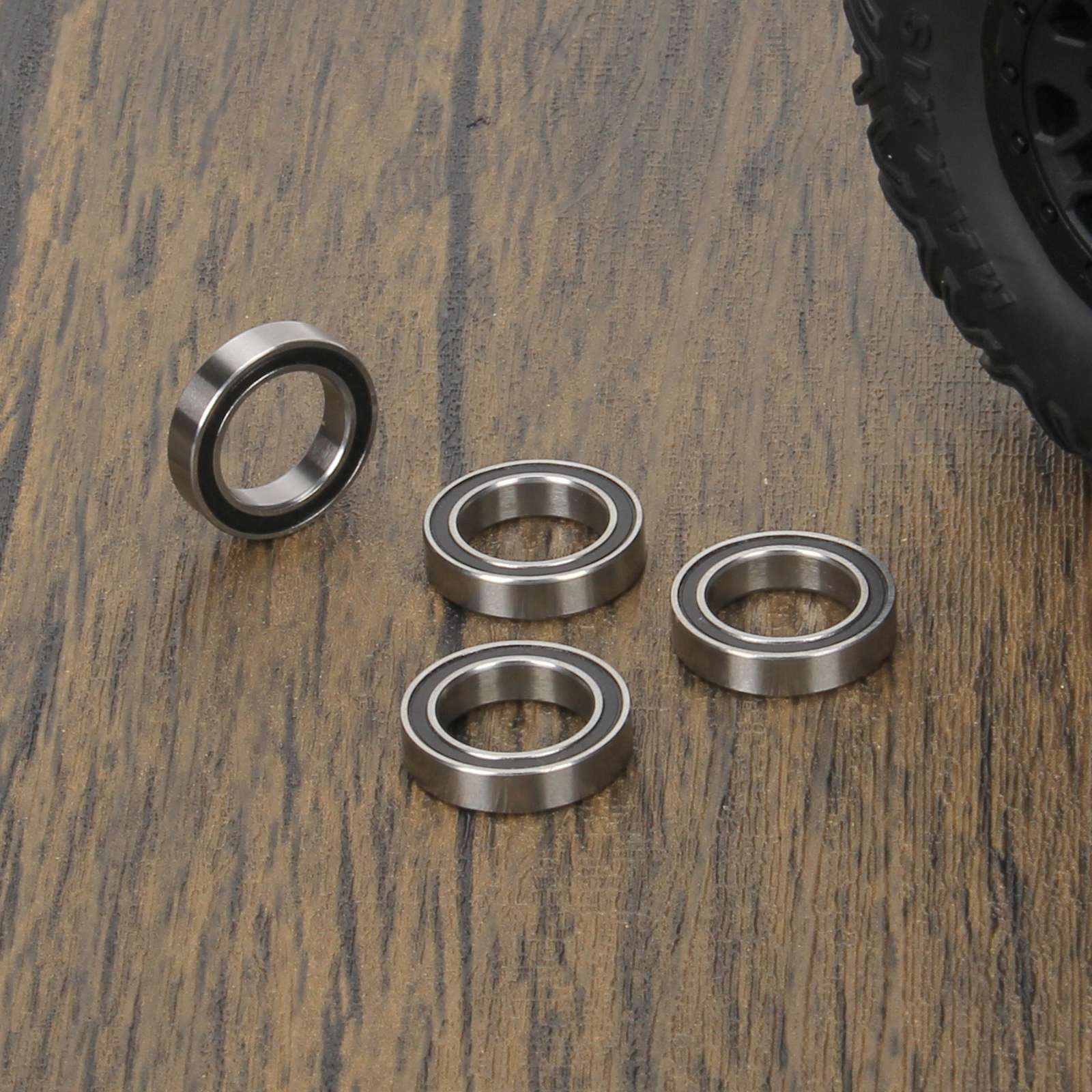 RCAWD TRAXXAS MAXX RCAWD 12x18x4mm Ball Bearing with Black Rubber Sealed set 5120 for Maxx upgrades