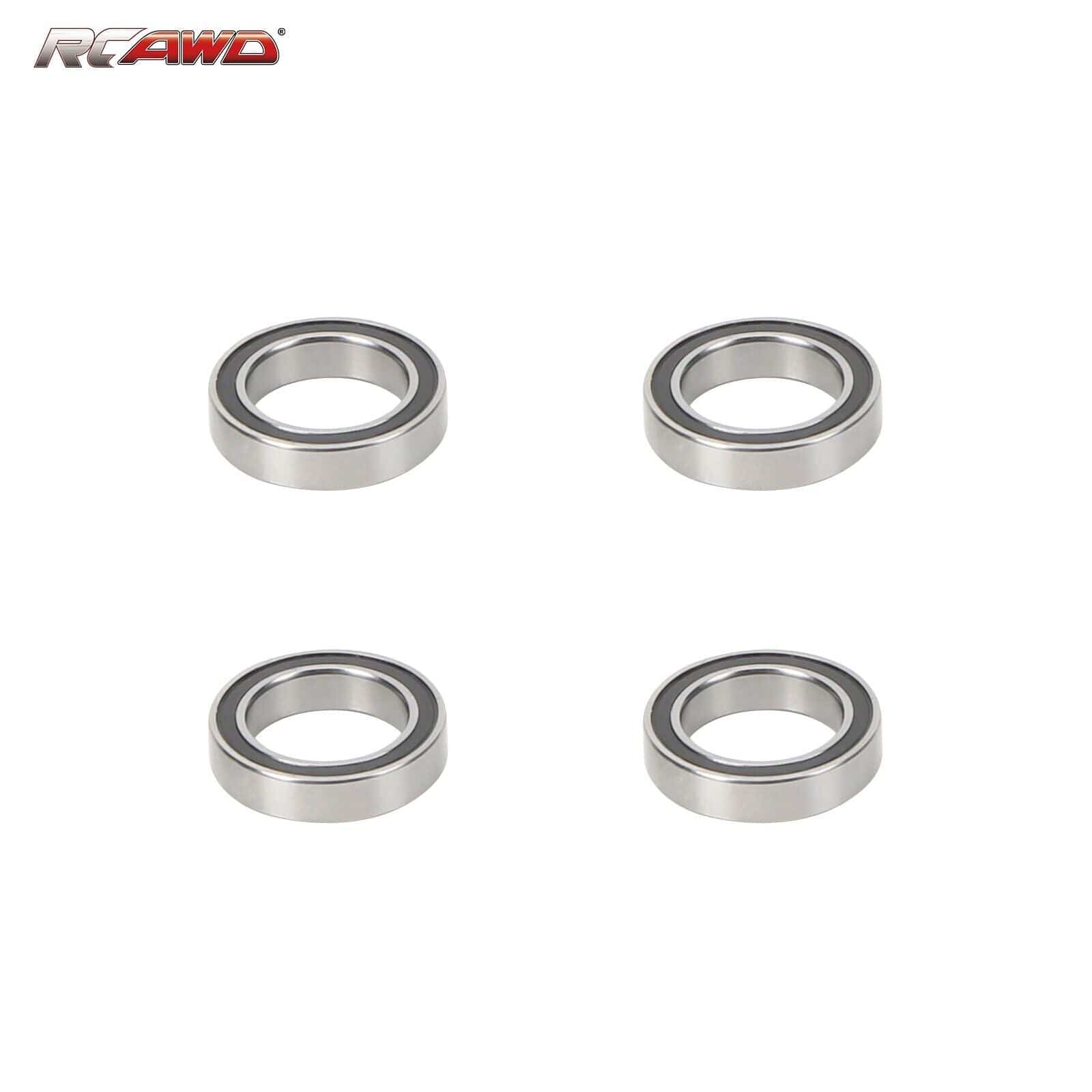 RCAWD TRAXXAS MAXX RCAWD Maxx 12x18x4mm Ball Bearing with Black Rubber Sealed set 5120