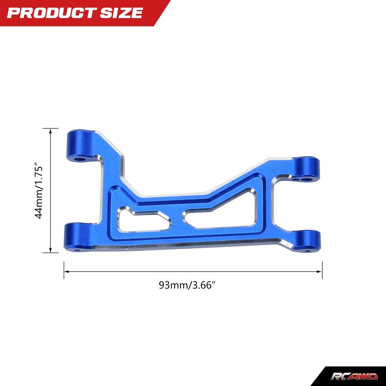 RCAWD TRAXXAS MAXX RCAWD Maxx Aluminium Upper Suspension Arm