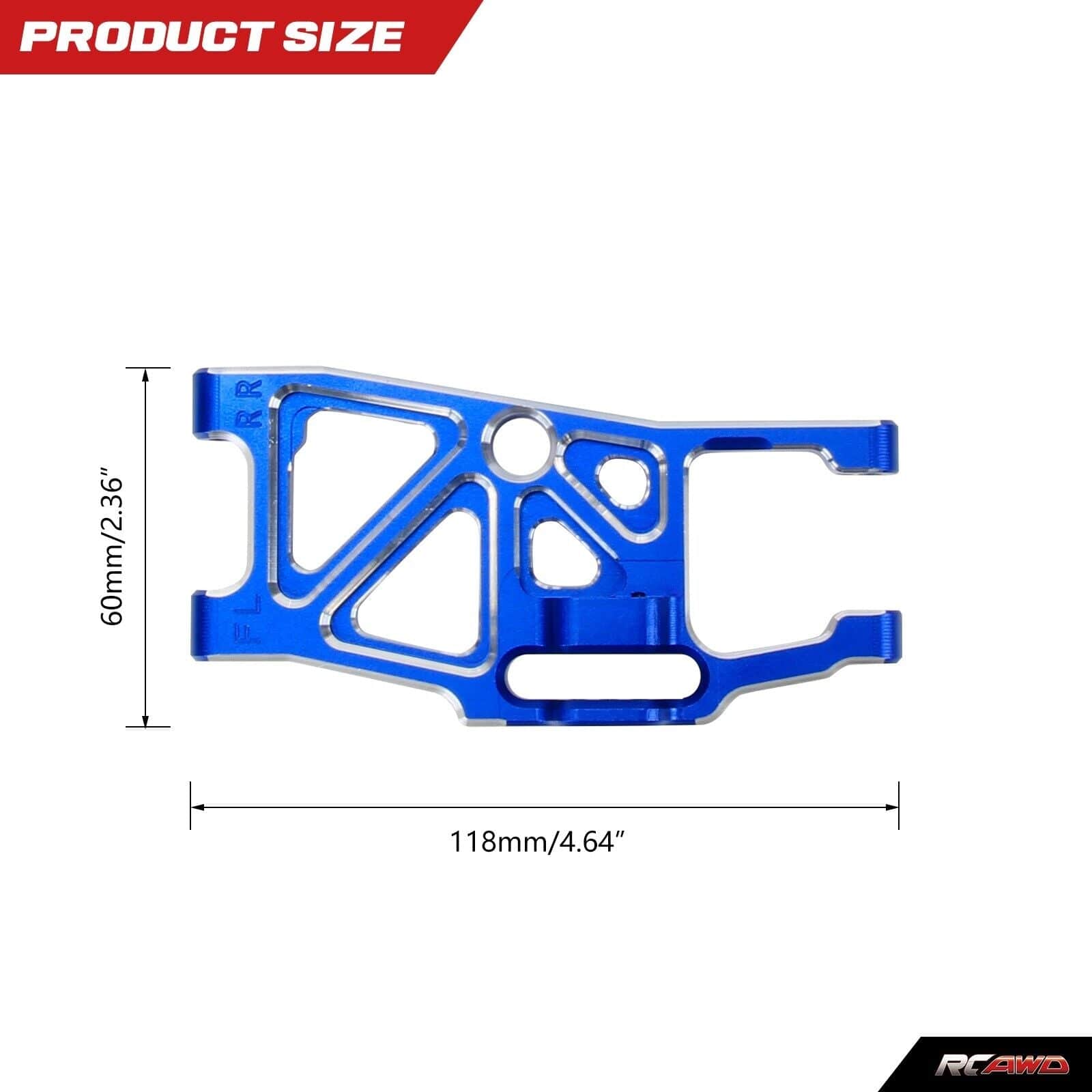 RCAWD TRAXXAS MAXX RCAWD Maxx Lower Suspension Arm A-arm 8999