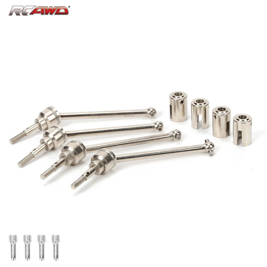 RCAWD TRAXXAS MAXX Silver RCAWD Maxx CVD Drive Shaft Strengthened Design #8996