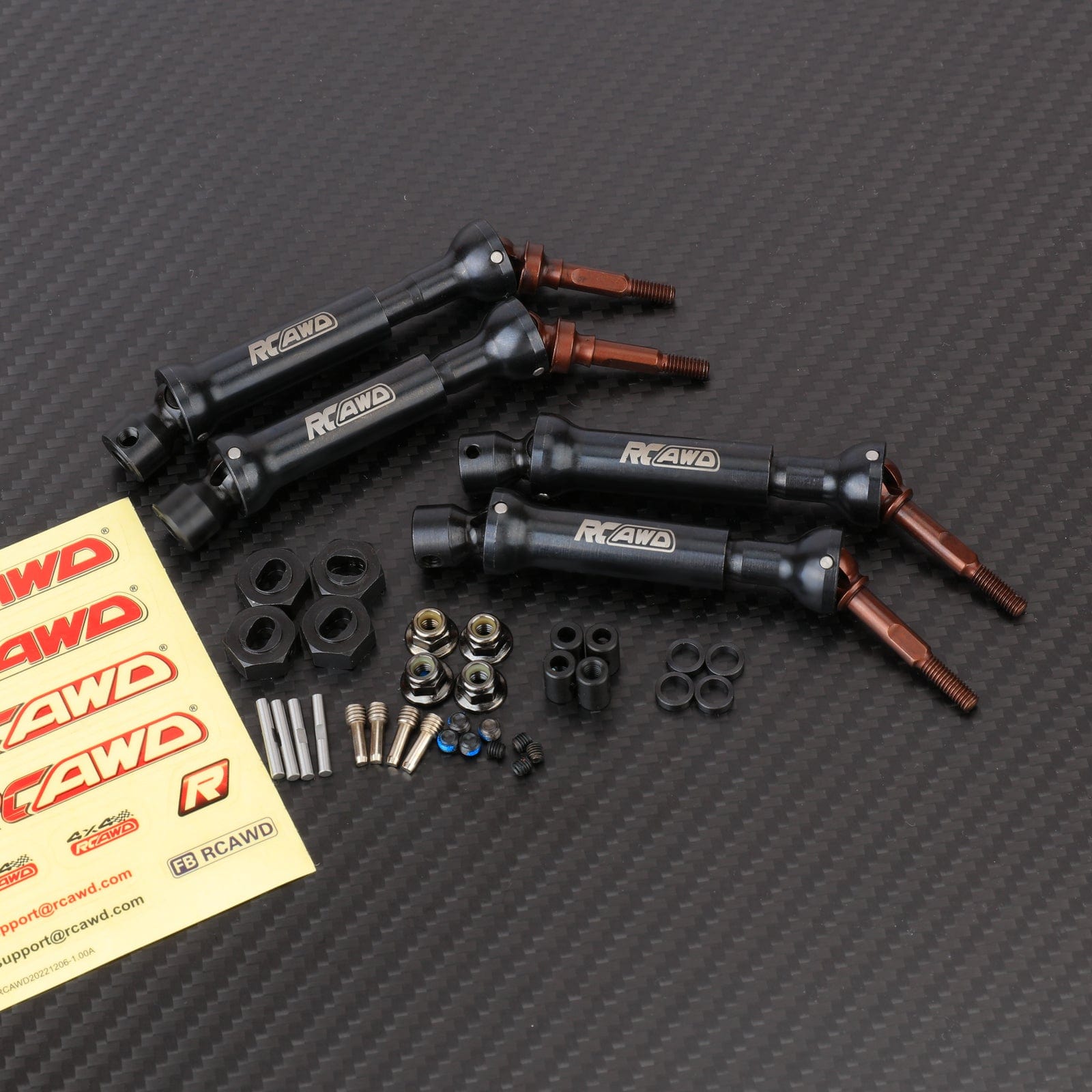 RCAWD Traxxas 1/10 Slash 4X4 Heavy-duty CVD Driveshaft CVA Axles