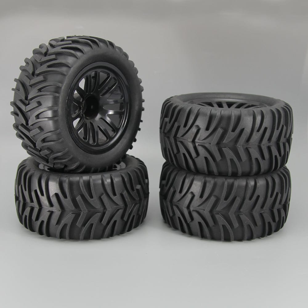 RCAWD TRAXXAS SLASH 4pcs tyres RCAWD 4PCS 115*50*45mm Wheel Tires For 1/10 Traxxas Slash