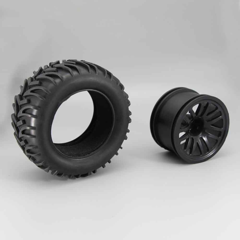 RCAWD TRAXXAS SLASH 4pcs tyres RCAWD 4PCS 115*50*45mm Wheel Tires For 1/10 Traxxas Slash