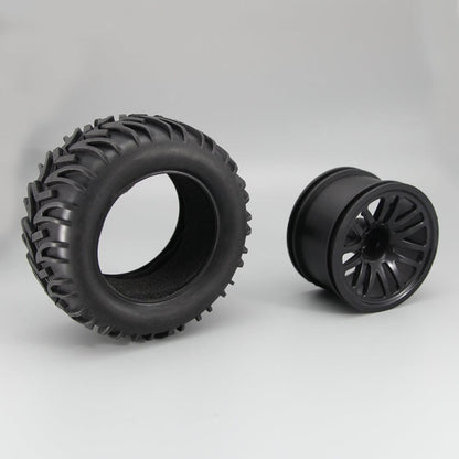 RCAWD TRAXXAS SLASH 4pcs tyres RCAWD 4PCS 115*50*45mm Wheel Tires For 1/10 Traxxas Slash