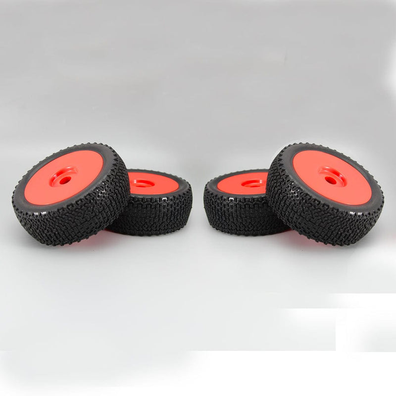 RCAWD 4pcs 112*45*80mm RC Wheel Tires for 1/10 Traxxas Slash with 17mm alloy wheel hex - RCAWD