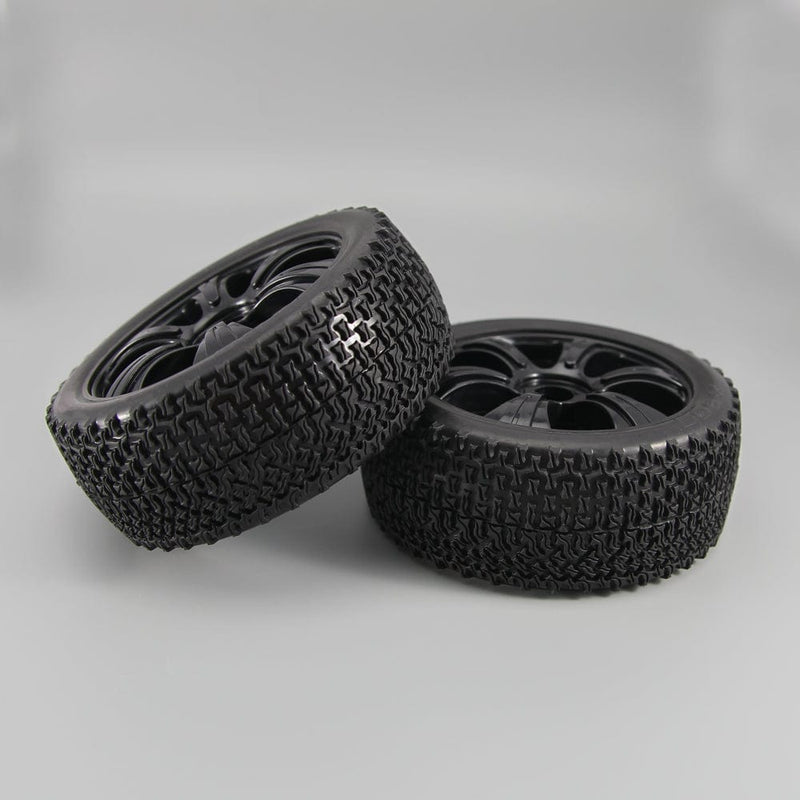 RCAWD 4pcs 112*45*80mm RC Wheel Tires for 1/10 Traxxas Slash with 17mm brass wheel hex - RCAWD