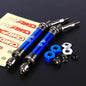 RCAWD TRAXXAS SLASH Blue / Only Rear Driveshaft RCAWD TRAXXAS Upgrades Driveshaft Set with 2pcs hex for Slash 4wd