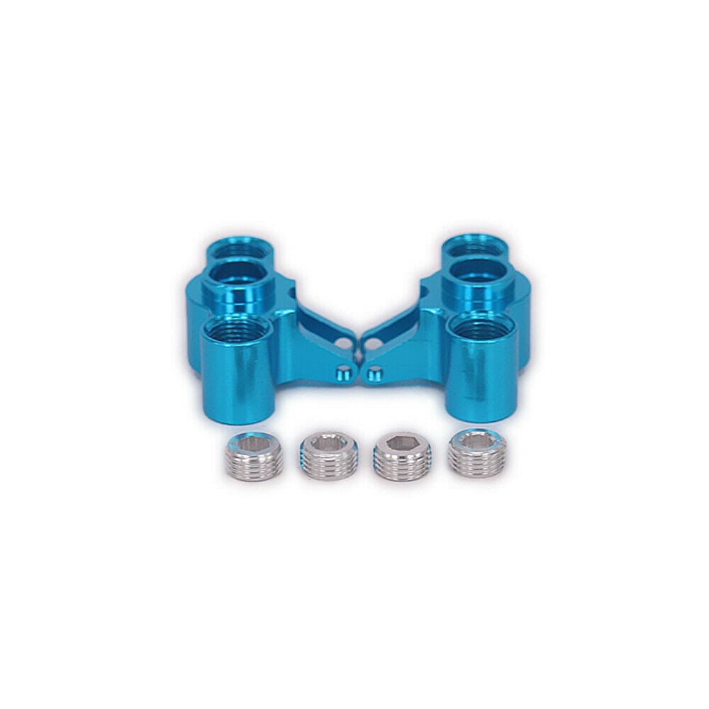 RCAWD TRAXXAS SLASH Blue RCAWD Steering Hub Carrier Axle Carrier 7034 2PCS for 1/16 Slash 4WD E-Revo Summit upgrade