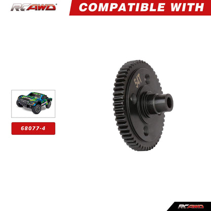 RCAWD TRAXXAS SLASH Center Differential Spur Gears RCAWD Traxxas 1/10 4WD Series 54T 32P 0.8M Center Differential Spur Gears