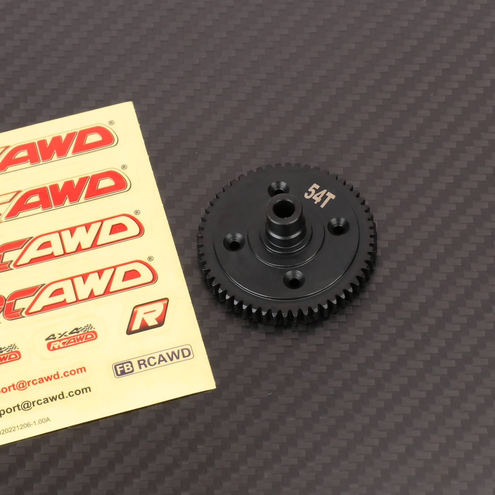 RCAWD TRAXXAS SLASH Center Differential Spur Gears RCAWD Traxxas 1/10 4WD Series 54T 32P 0.8M Center Differential Spur Gears