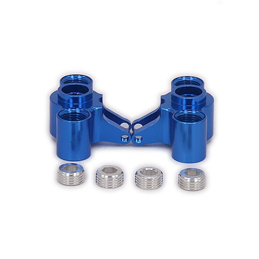 RCAWD TRAXXAS SLASH Dark Blue RCAWD Steering Hub Carrier Axle Carrier 7034 2PCS for 1/16 Slash 4WD E-Revo Summit upgrade