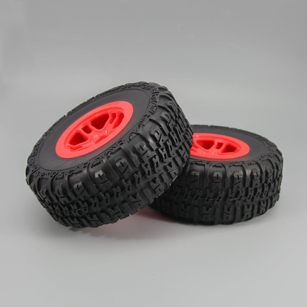 RCAWD TRAXXAS SLASH RCAWD 1/10 RC Wheel Tires 118*46*75mm 5 spokes for Traxxas Slash with alloy wheel hex