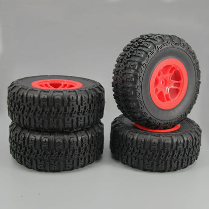 RCAWD TRAXXAS SLASH RCAWD 1/10 RC Wheel Tires 118*46*75mm 5 spokes for Traxxas Slash with alloy wheel hex