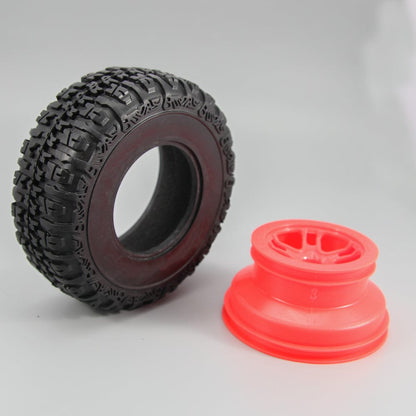 RCAWD TRAXXAS SLASH RCAWD 1/10 RC Wheel Tires 118*46*75mm 5 spokes for Traxxas Slash with alloy wheel hex