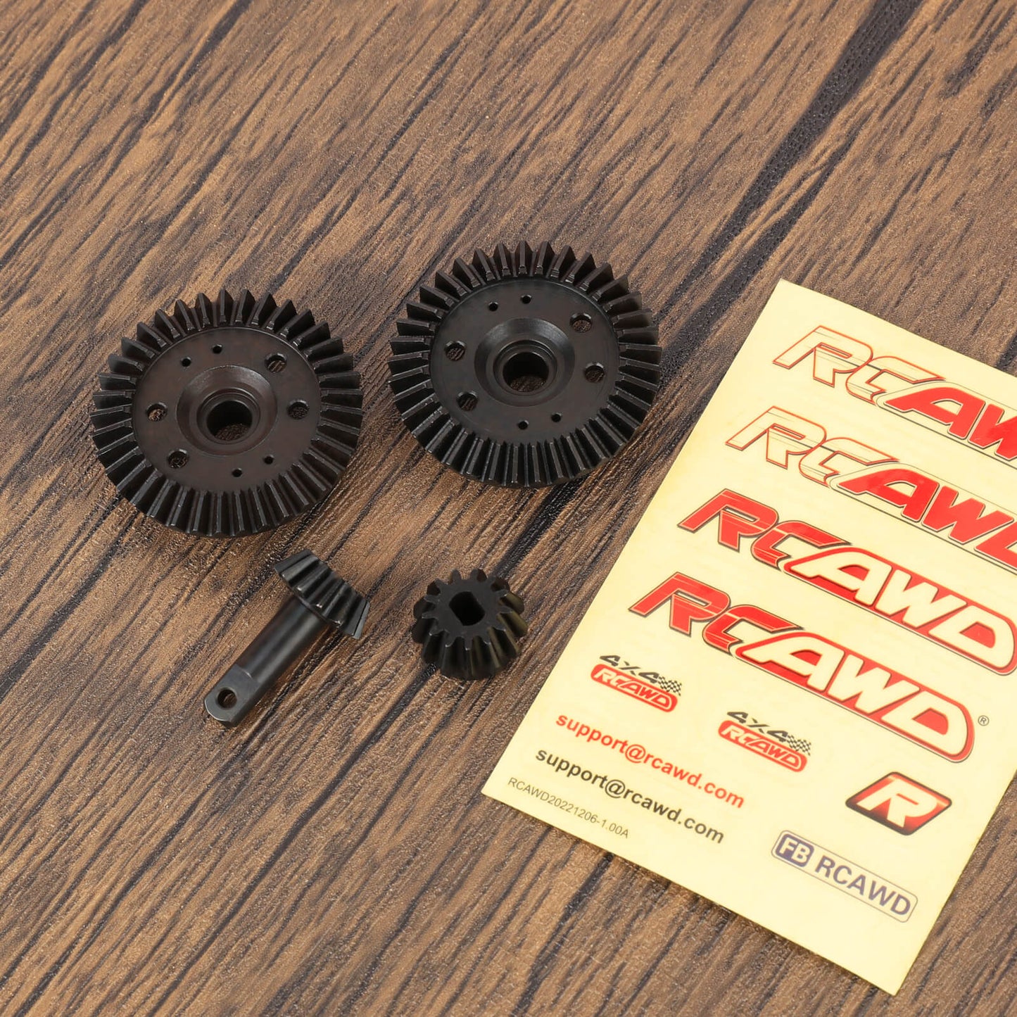 RCAWD TRAXXAS SLASH RCAWD 37T 13T Front Rear Differential Main Gears Spur Pinion Gear Straight Bevel Gear for Traxxas Slash 4x4 Upgrade Parts