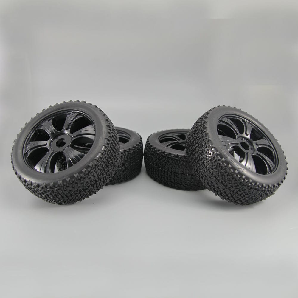 RCAWD TRAXXAS SLASH RCAWD 4pcs 112*45*80mm RC Wheel Tires for 1/10 Traxxas Slash with 17mm brass wheel hex