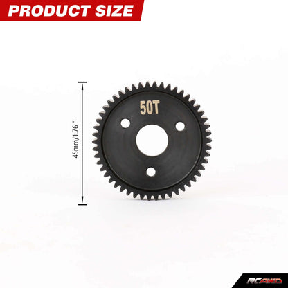 RCAWD TRAXXAS SLASH RCAWD 50T 0.8M 32P 40CR Steel Reduction Spur Main Gears Set for Traxxas Ford Jato Rustler Slash 4x4 Upgrade Parts