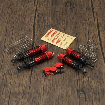 RCAWD TRAXXAS SLASH RCAWD Aluminum RC Shocks absorber 4pcs for Traxxas Slash 4x4 upgrades