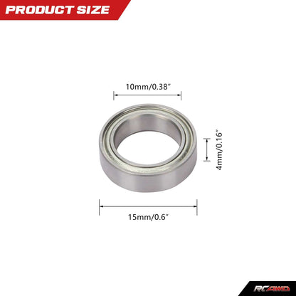 RCAWD TRAXXAS SLASH RCAWD Slash 4wd 15*10*4mm Bearings 8pcs