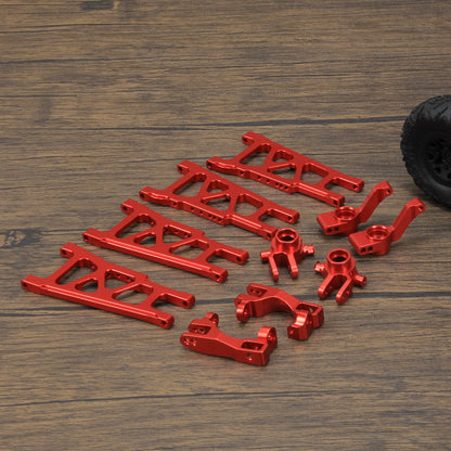 RCAWD TRAXXAS SLASH RCAWD Slash 4x4 Aluminum Steering Blocks and Alloy Suspension Arms Set