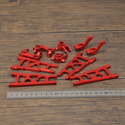 RCAWD TRAXXAS SLASH RCAWD Slash 4x4 Aluminum Steering Blocks and Alloy Suspension Arms Set