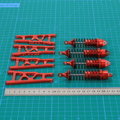 RCAWD TRAXXAS SLASH RCAWD Slash 4x4 Aluminum Suspension Set and Full Metal Shock Absorber